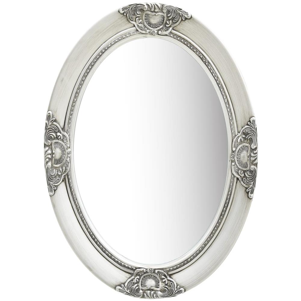 Specchio Da Parete Stile Barocco 50x70 Cm Argento - Foto 1
