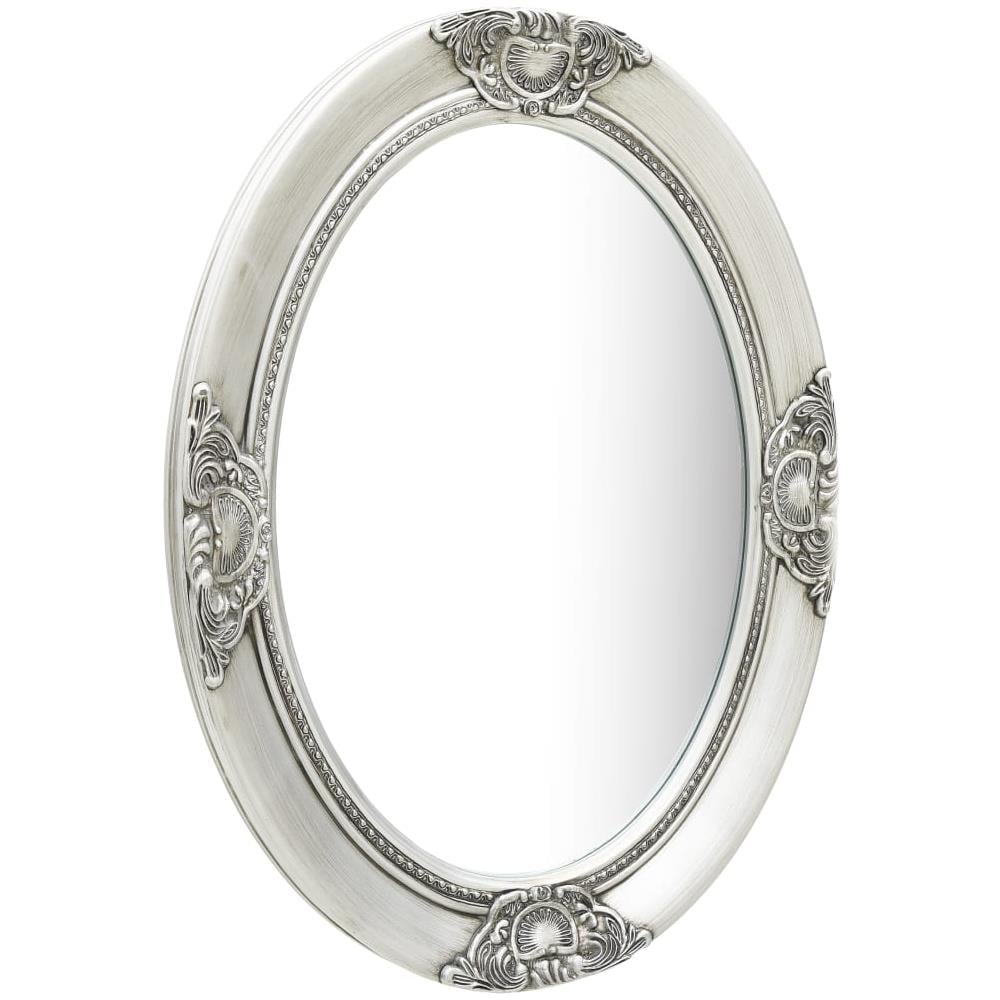 Specchio Da Parete Stile Barocco 50x70 Cm Argento - Foto 2