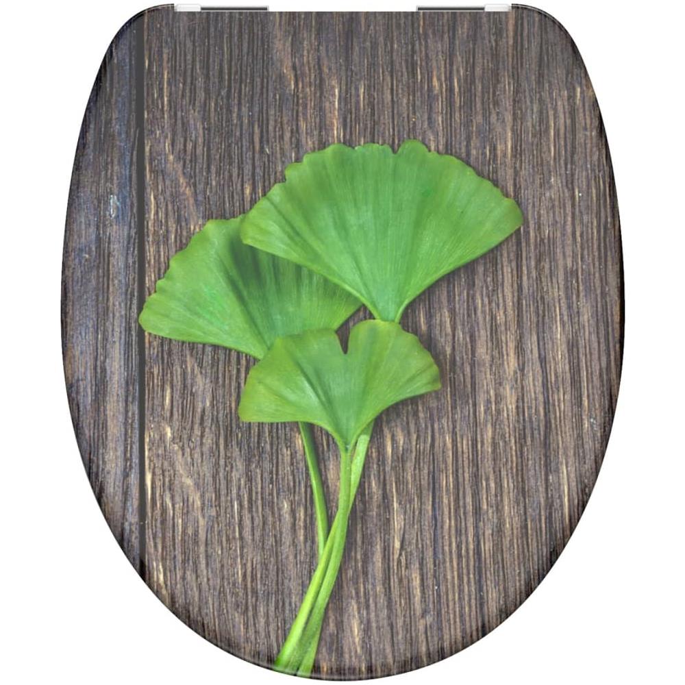 Tavoletta WC con Chiusura Rallentata GINKGO & WOOD - Foto 1