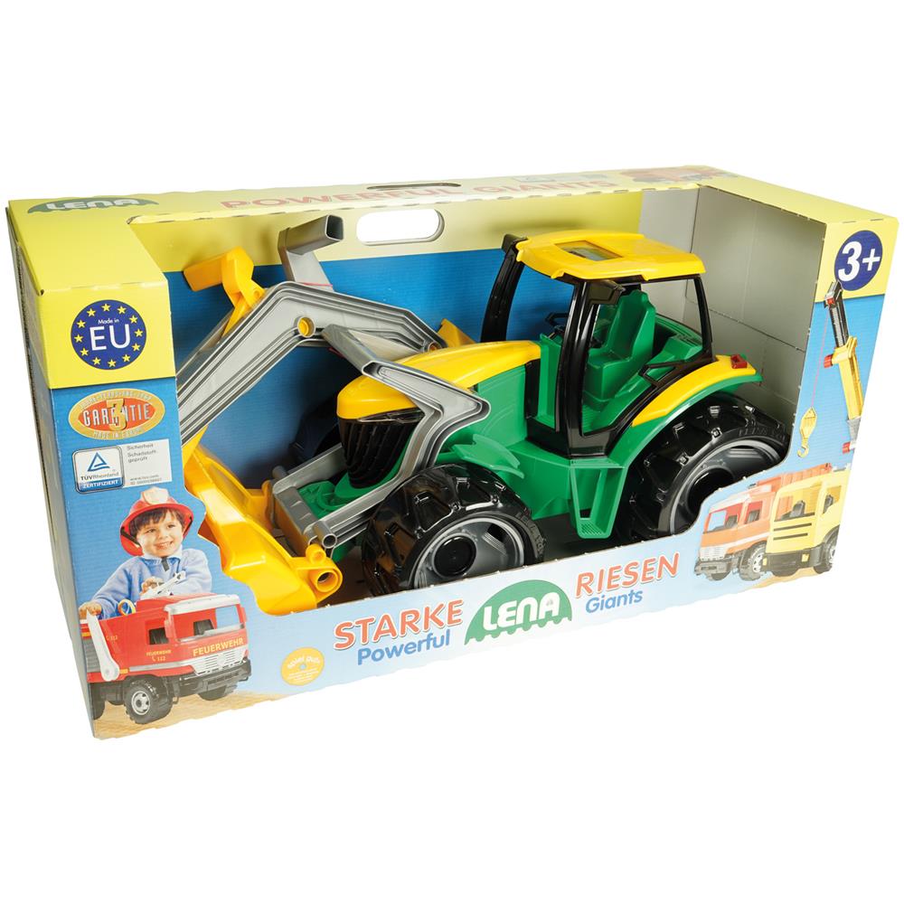 GIGA TRUCKS Tractor with front loader & excavator veicolo giocattolo - Foto 1