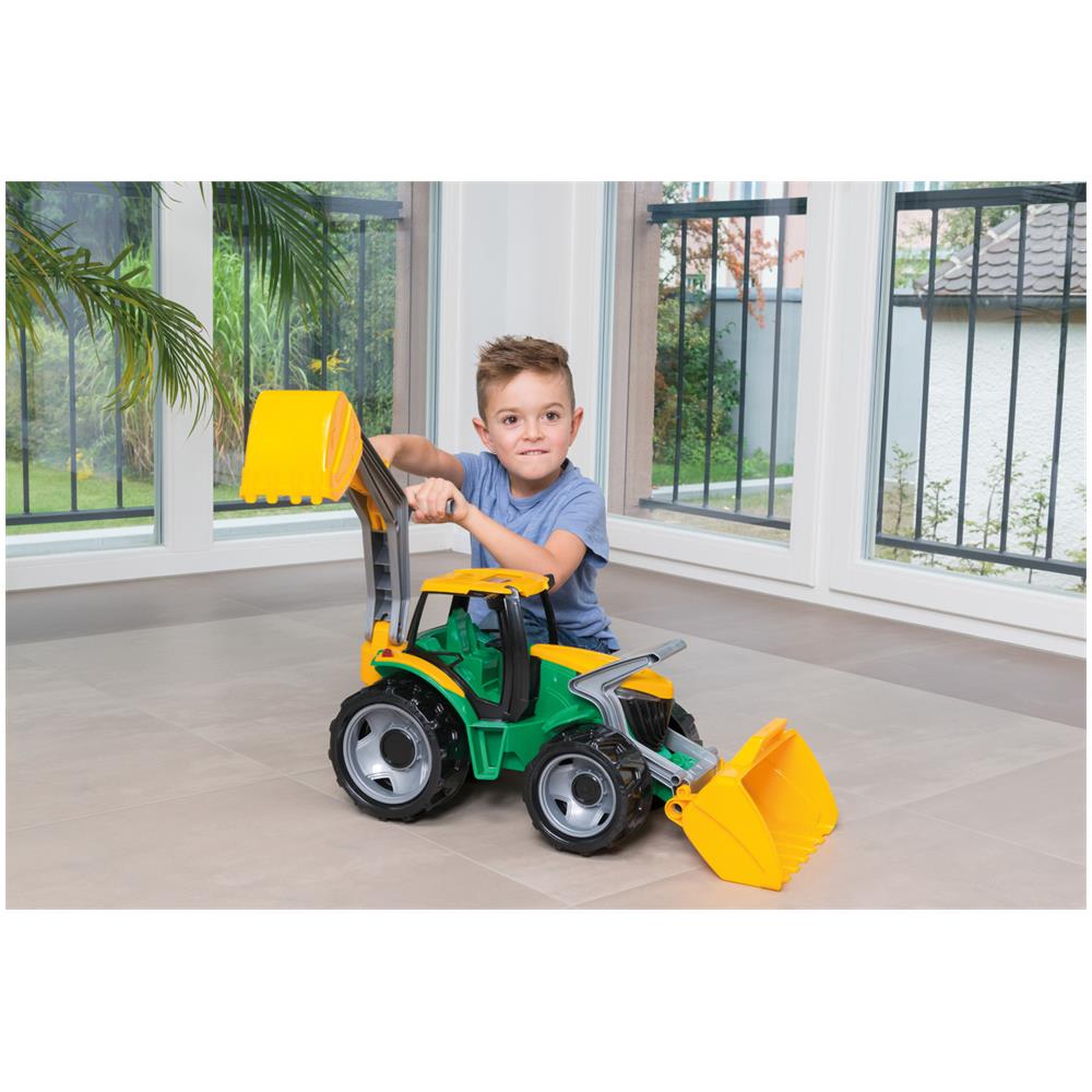 GIGA TRUCKS Tractor with front loader & excavator veicolo giocattolo - Foto 10