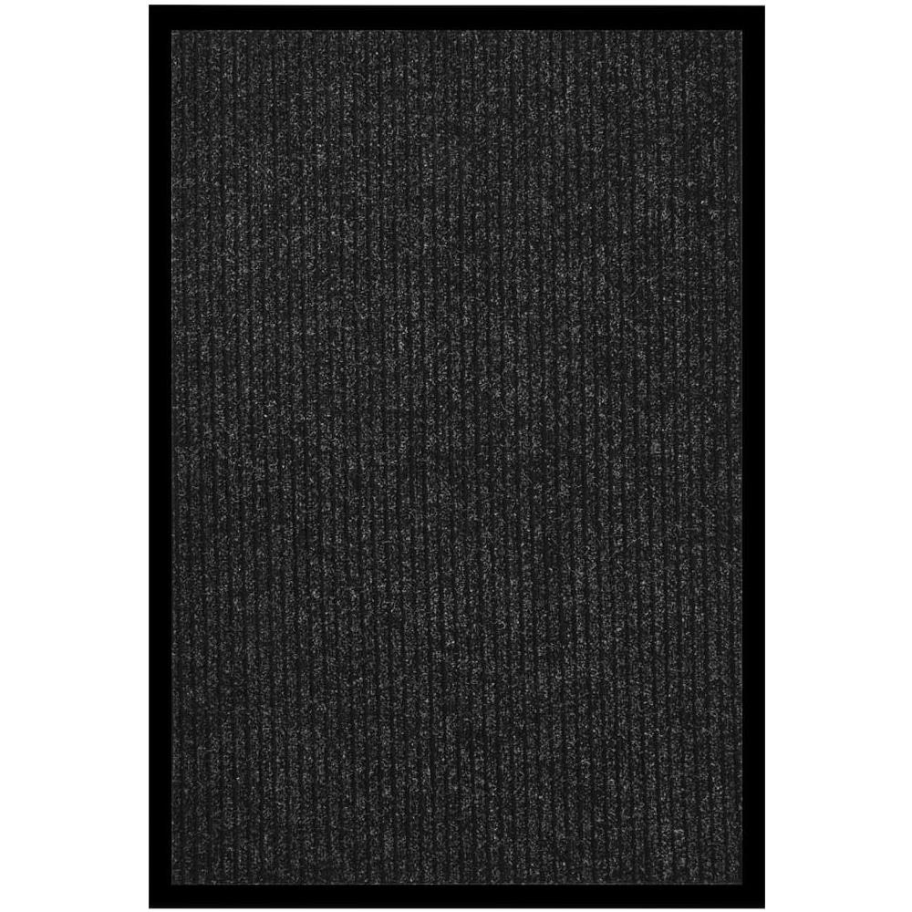Zerbino Striato Antracite 80x120 Cm - Foto 1