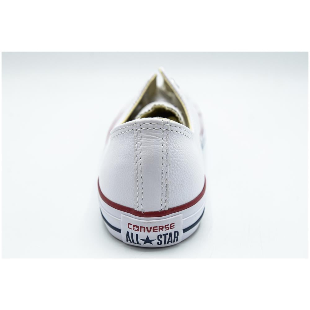 Chuck Taylor Ox Leather 132173c, Unisex, Bianca, 39.5 - Foto 6