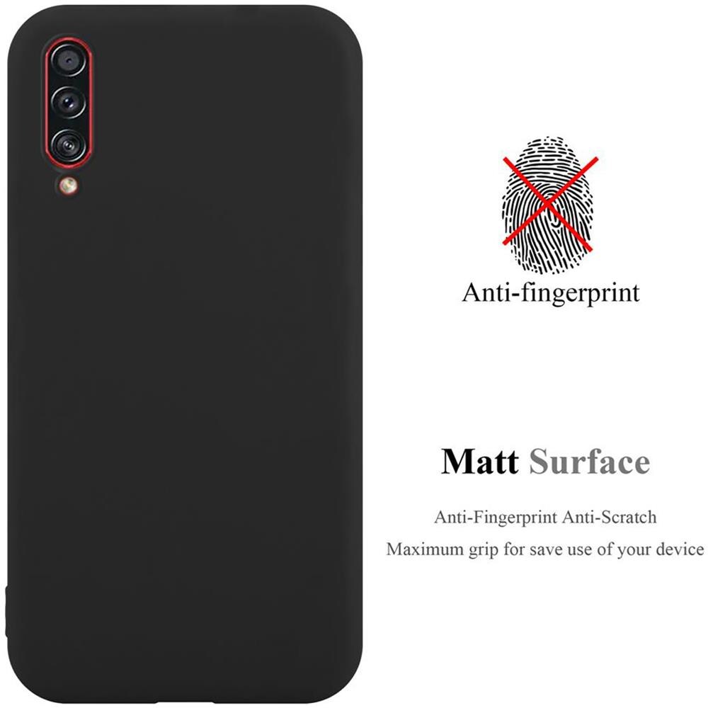 Custodia Compatibile Con Samsung Galaxy A70s In Candy Nero - Coperchio Protettivo In Silicone Tpu Flessibile - Foto 2