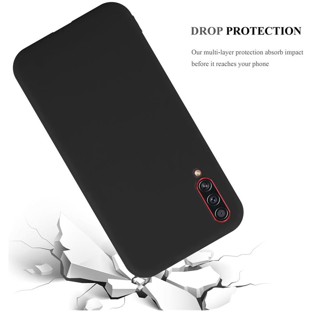 Custodia Compatibile Con Samsung Galaxy A70s In Candy Nero - Coperchio Protettivo In Silicone Tpu Flessibile - Foto 8