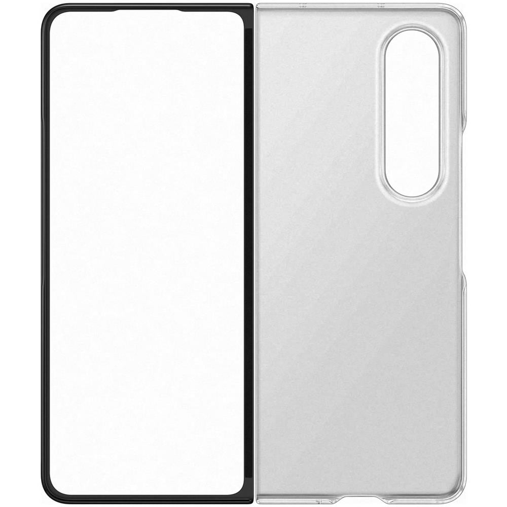 Cover Per Galaxy Z Fold 4 Silicone Anti-ingiallimento Clear Trasparente - Foto 1