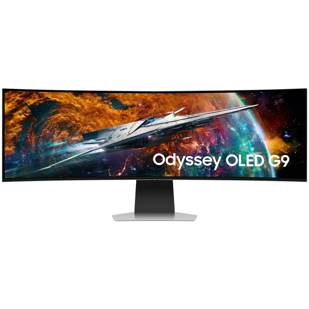 Monitor 49" OLED Curvo Gaming Odyssey G9 5120x1440 Dual QHD Tempo di Risposta 0,03 ms Frequenza di Aggiornamento 240 (Hz) - Foto 2
