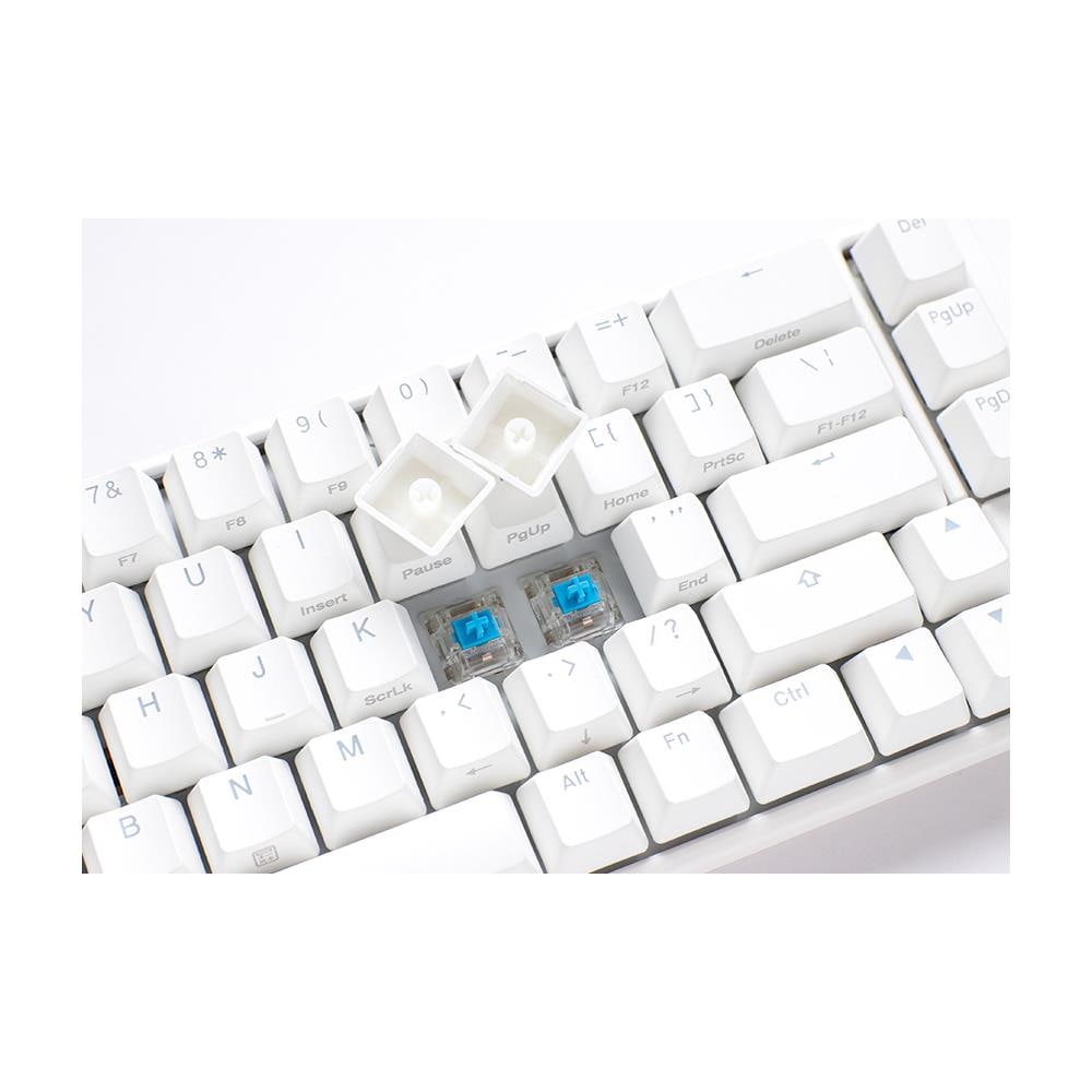 Tastiera USB DKON2167ST-BUSPDPWWW  (Layout Inglese US) Colore Bianco - Foto 2