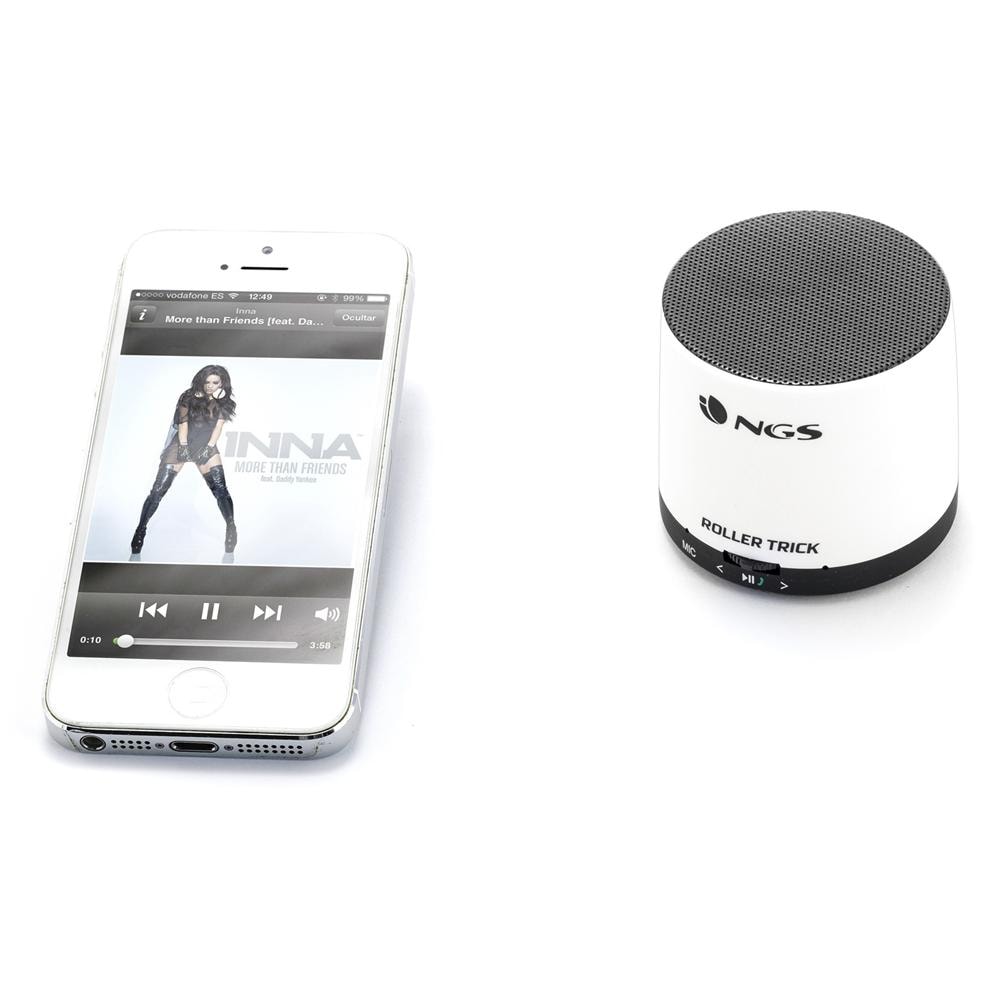 Speaker 3w Bluetooth Portatil Bianco - Foto 2