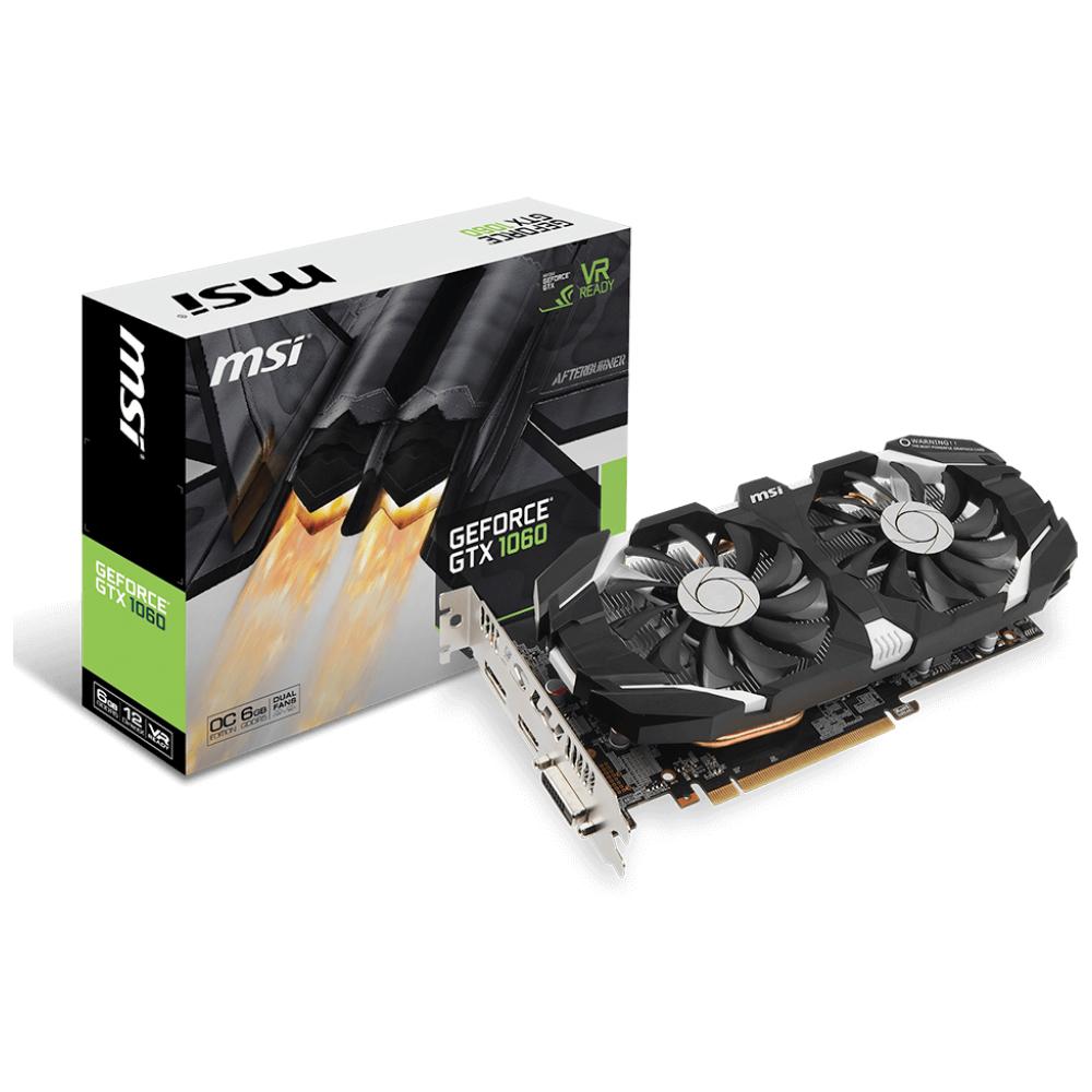 GeForce GTX 1060 6 GB GDDR5 Pci-E DisplayPort x 3 / HDMI / DL-DVI-D 6GT OCV1 - Foto 1