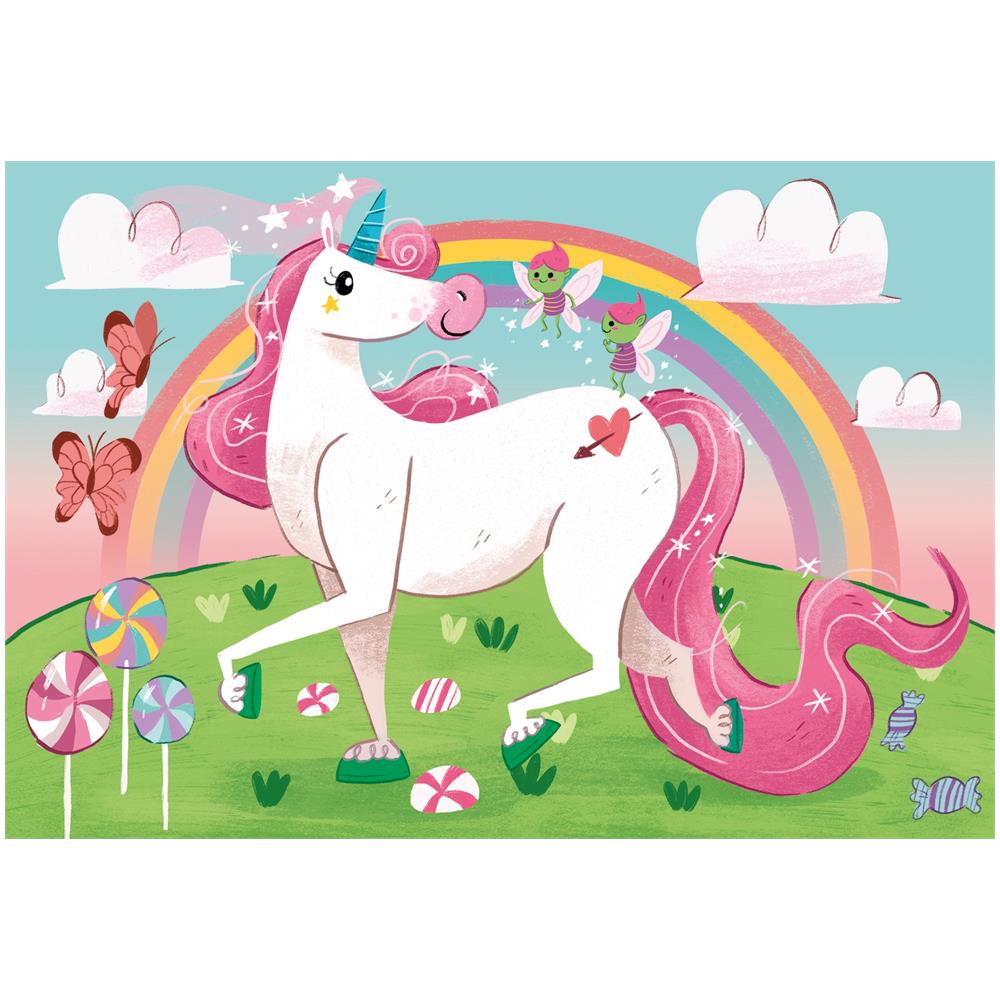 CLM24754 2 Puzzle da 20 Pezzi - Unicorni Brillianti - Foto 1