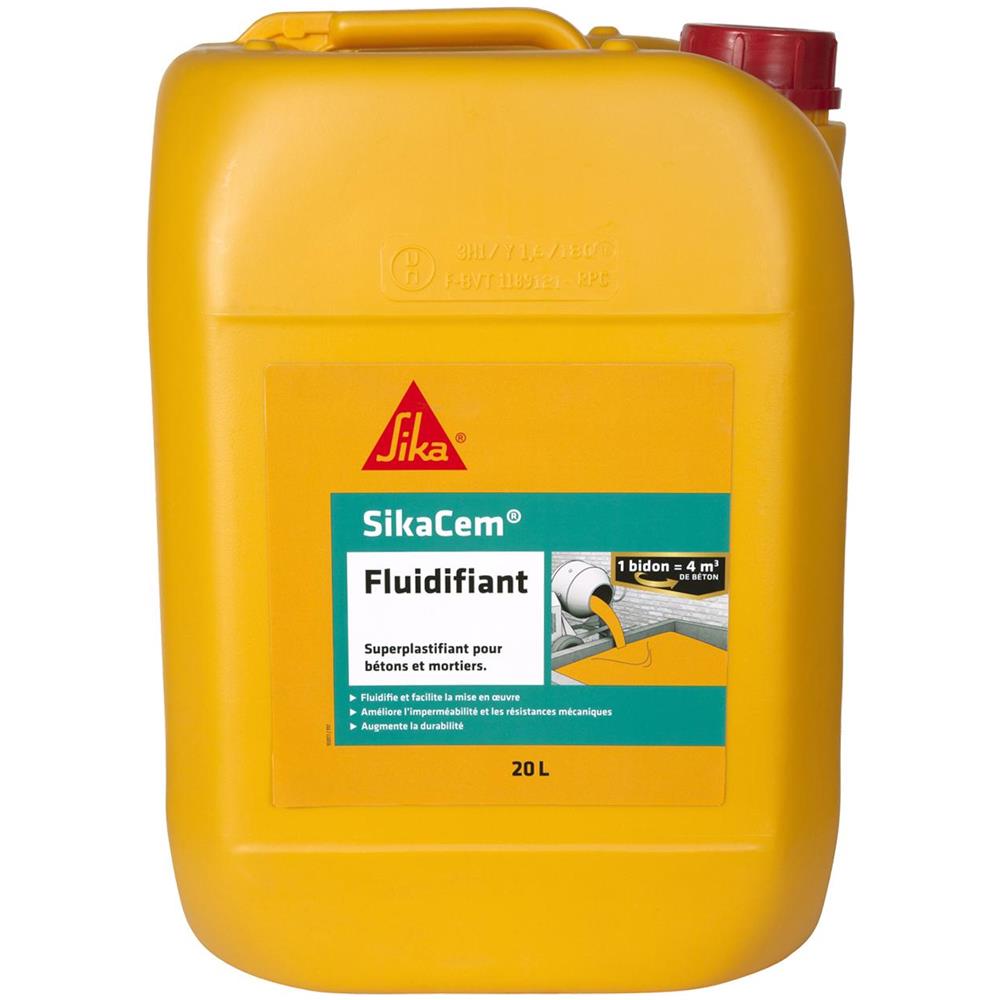 Riduttore Per Acqua Alta Superfluidificante cem Fluidifier - 20l - Foto 1