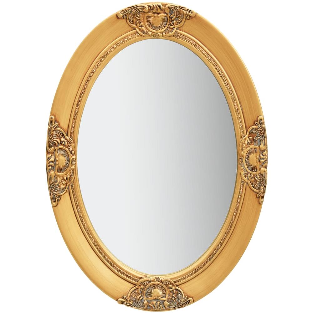 Specchio Da Parete Stile Barocco 50x70 Cm Oro - Foto 1