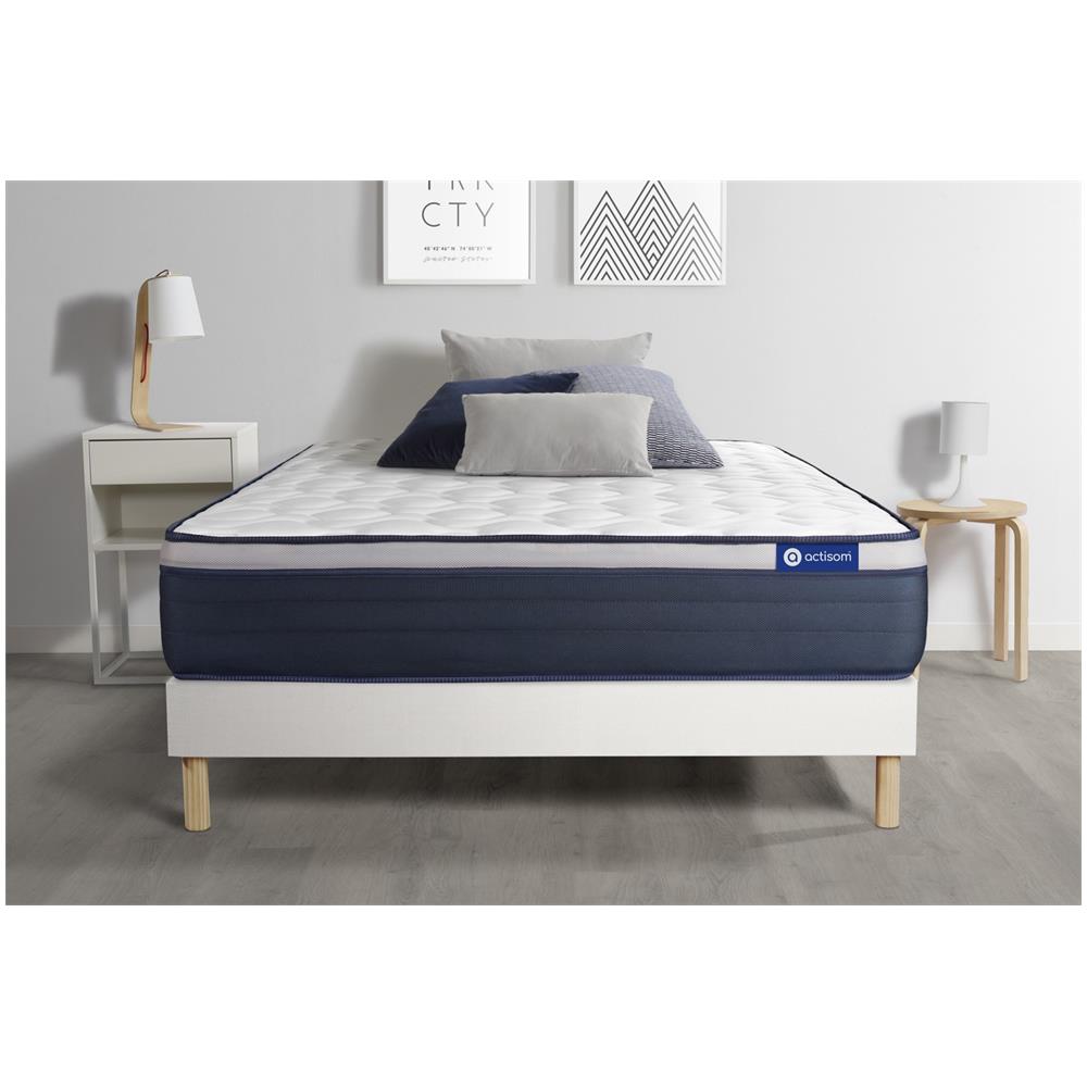Kit Rete E Materasso Matrimoniale Actilatex Max 150x195cm - Spessore : 26cm - Lattice E Memory Foam - Rigido - Foto 2