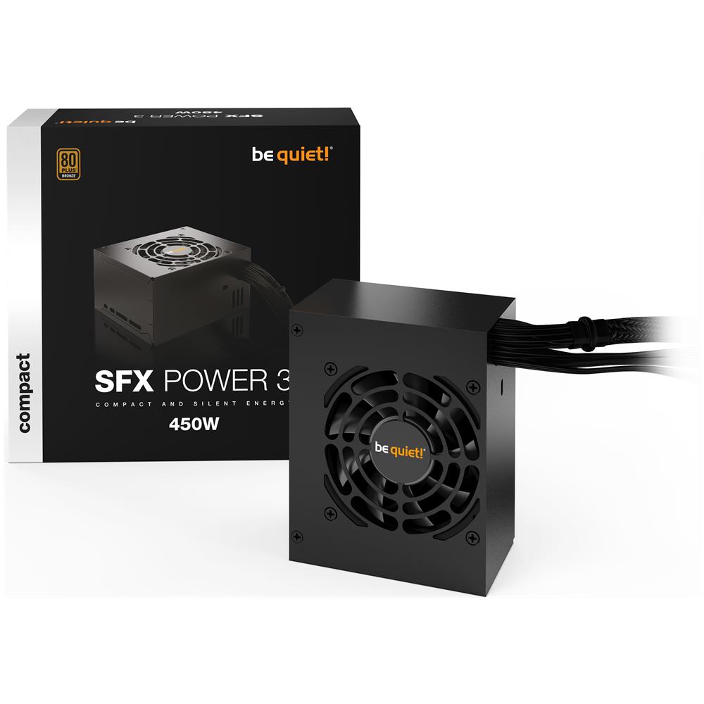 Alimentatore PC Non Modulare SFX Power 3 450W 20+4 pin ATX Colore Nero - Foto 3
