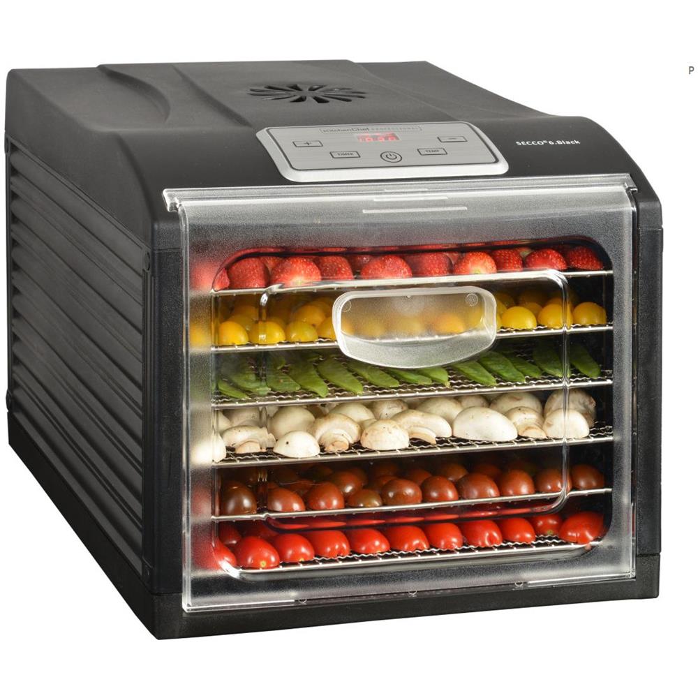 Essiccatore Frutta E Verdura 6 Teglie 500w - Secco 6 Black - Foto 2