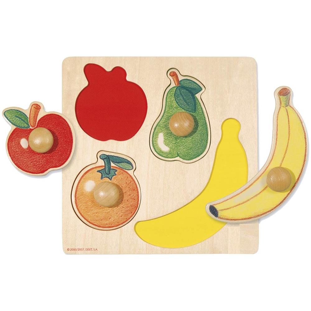 GLA54000 Puzzle in Legno da 4 Pezzi - Frutta - Foto 1