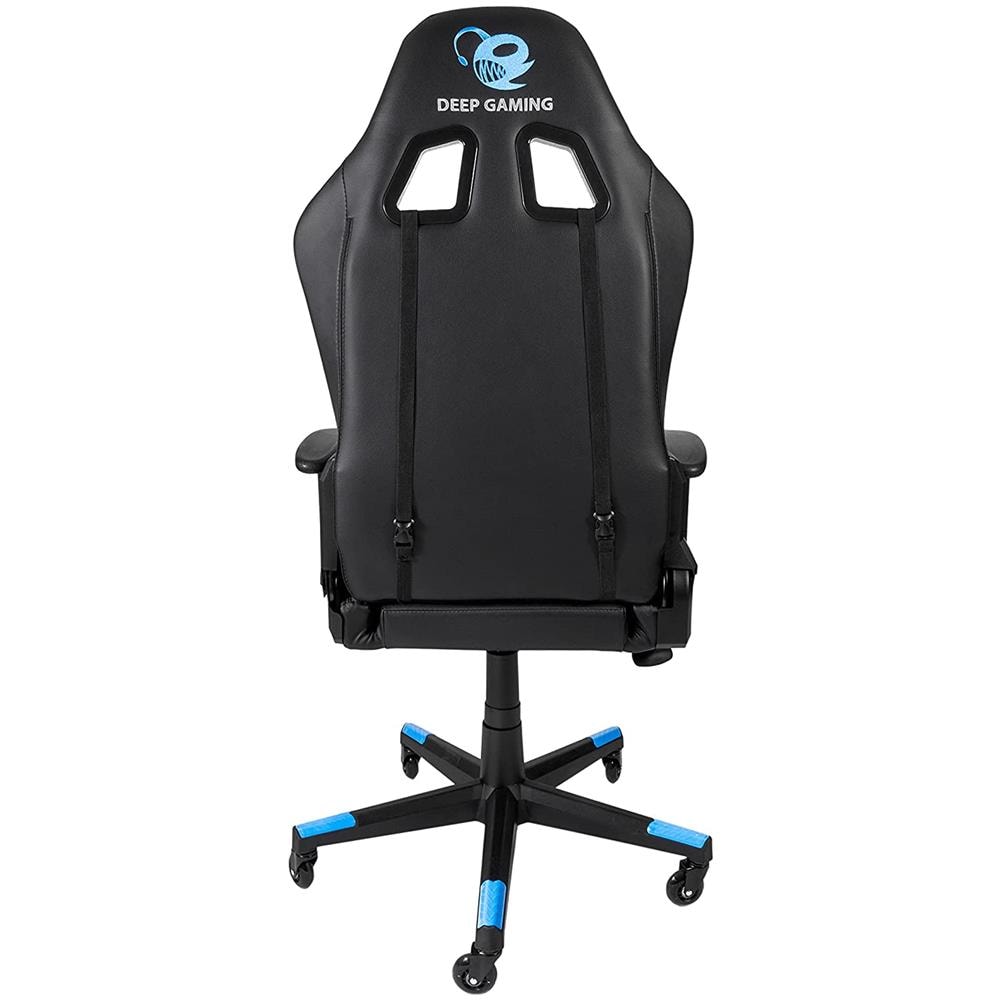 Deep Command Sedia da gaming per PC Seduta imbottita Nero, Blu - Foto 2