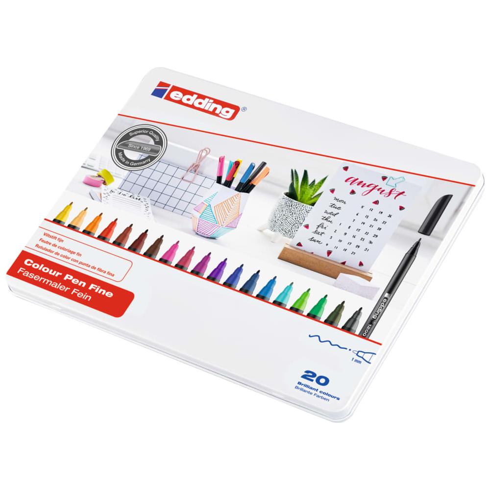 Pennarelli Colorati Classici a Punta Fine 20pz Multicolore 1200 - Foto 1