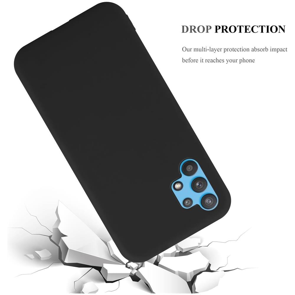 Custodia Compatibile Con Samsung Galaxy A32 4g In Candy Nero - Coperchio Protettivo In Silicone Tpu Flessibile - Foto 8