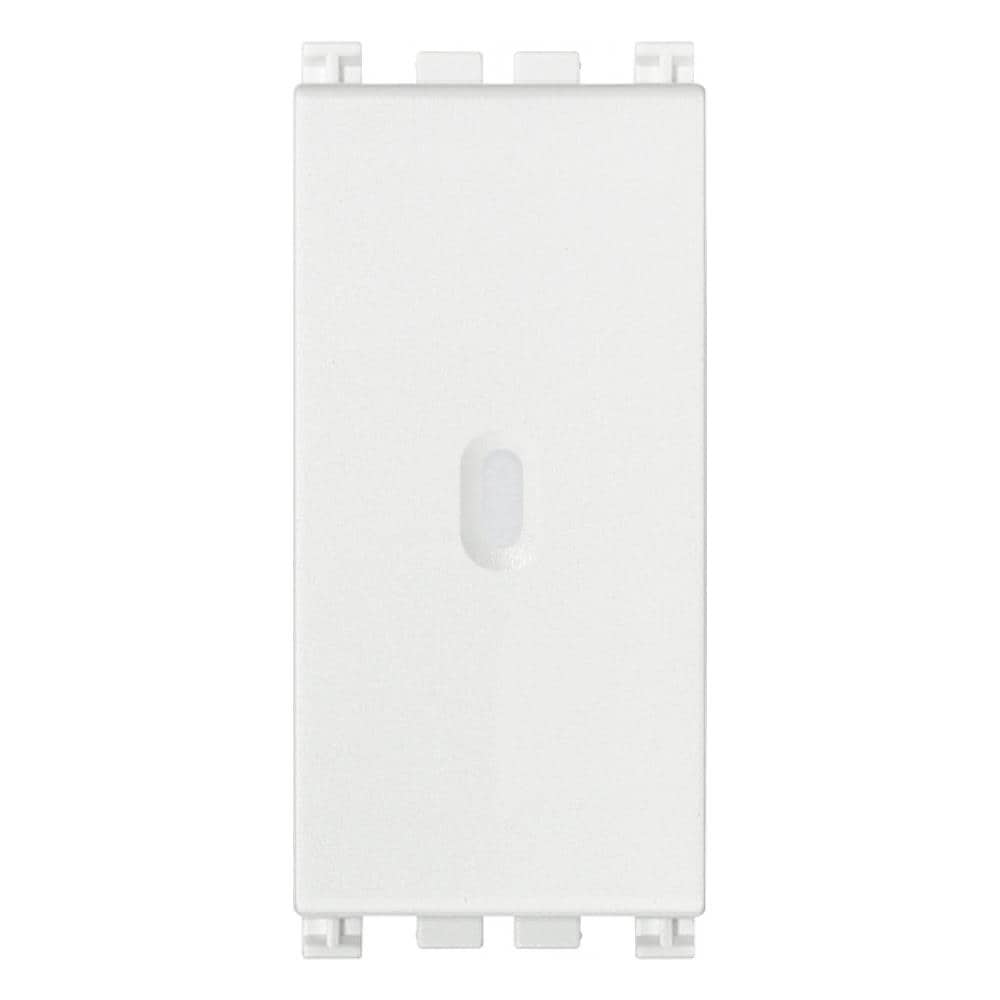 Deviatore 1 Pulsante 10ax Assiale Bianco - 19104. b - Foto 1