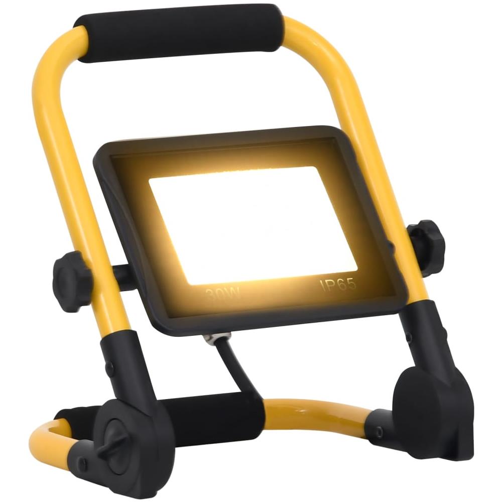 Faretto A Led Con Maniglia 30 W Bianco Caldo - Foto 1