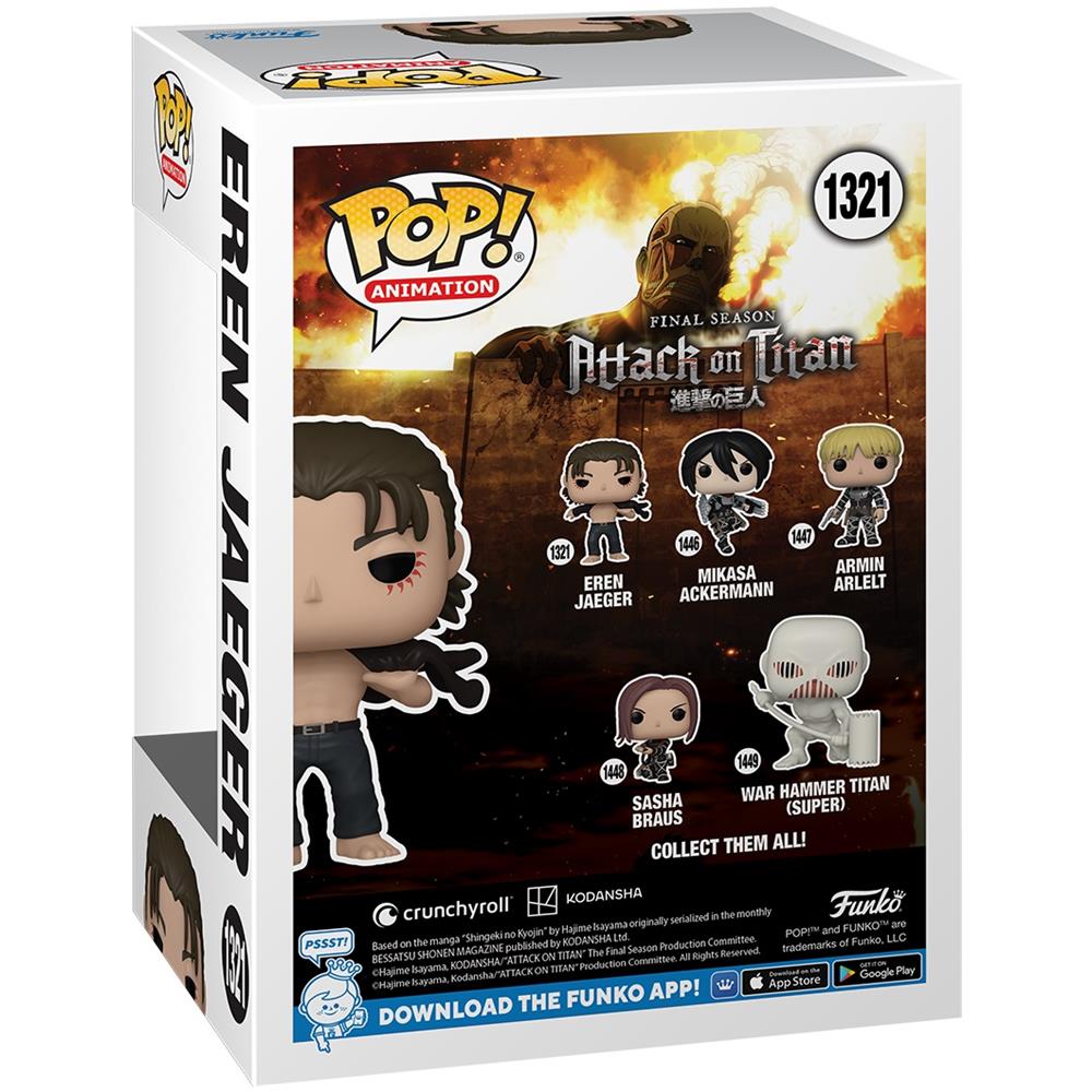 Pop! Animation: Attack On Titan Final Season - Eren Jeager - Foto 2