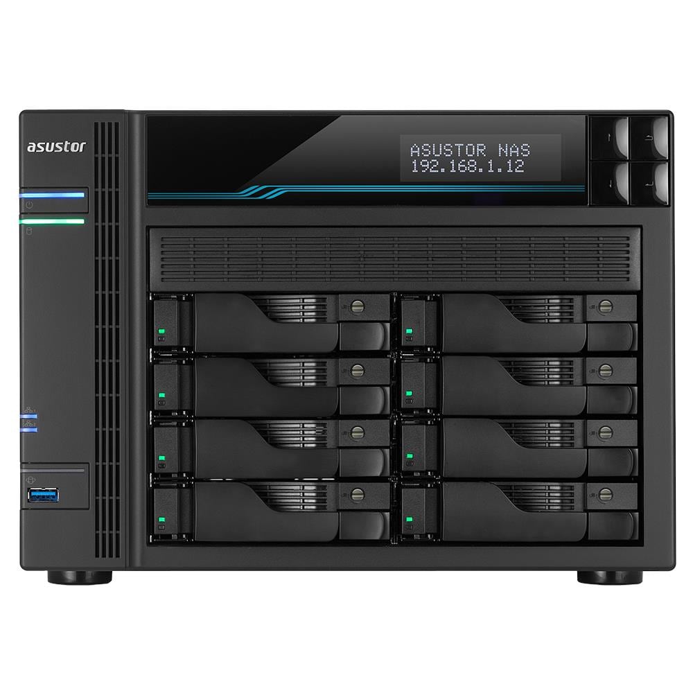 AS6508T NAS Tower Intel Atom® C3538 8 GB DDR4 0 TB ADM Nero - Foto 2