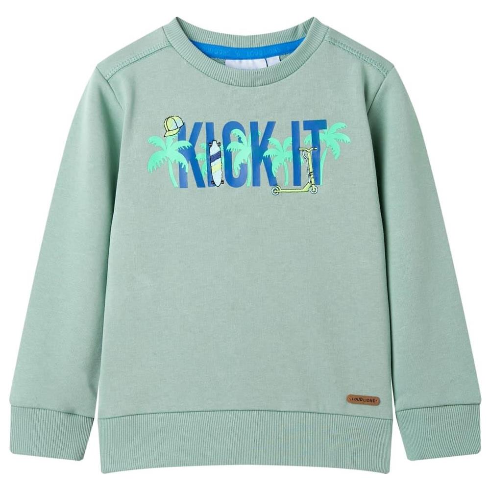 Felpa da Bambino Cachi Chiaro 116 - Foto 1