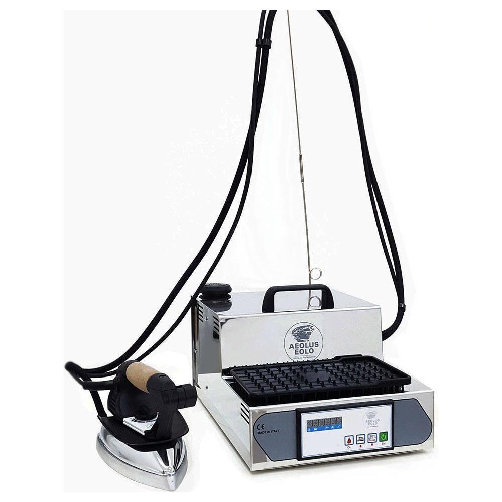 EOLO Ferro da Stiro GVK6 RA V6Professionale con Paravapore Caldaia In Acciaio Inox a Risparmio Energetico Ricarica Automatica - Foto 1