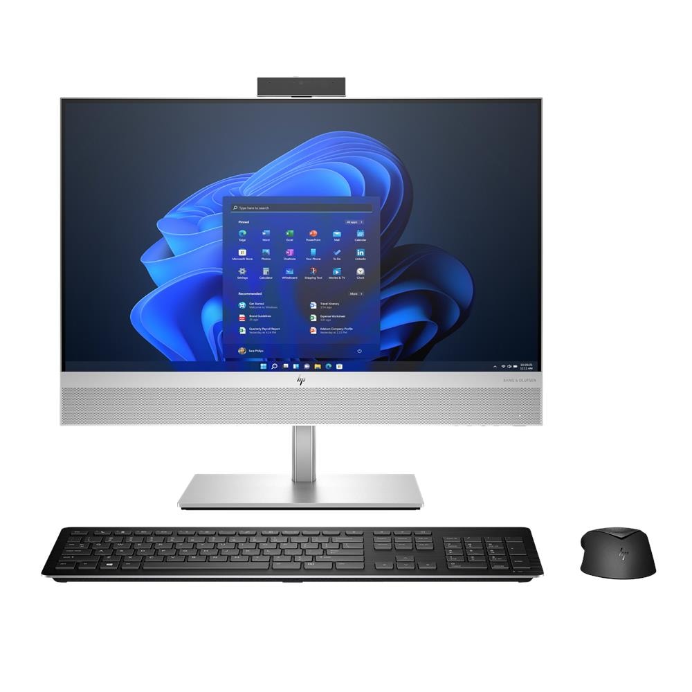 EliteOne 840 G9 All-in-One PC Wolf Pro Security Edition Intel® Core™ i7 60,5 cm (23.8") 1920 x 1080 Pixel PC All-in-one 16 GB DDR5-SDRAM 512 GB SSD Windows 11 Pro Wi-Fi 6E (802.11ax) Argento - Foto 1