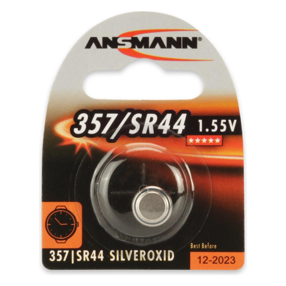 Batteria SR44 per Orologio Argento Ossido 58 mAh 1.55 V 1516-0011 - Foto 2