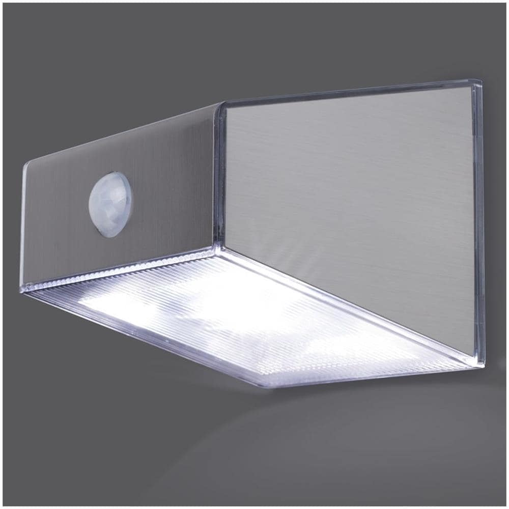 Applique Solare e Sensore PIR Trapezoidale Argento 5000.702 - Foto 2