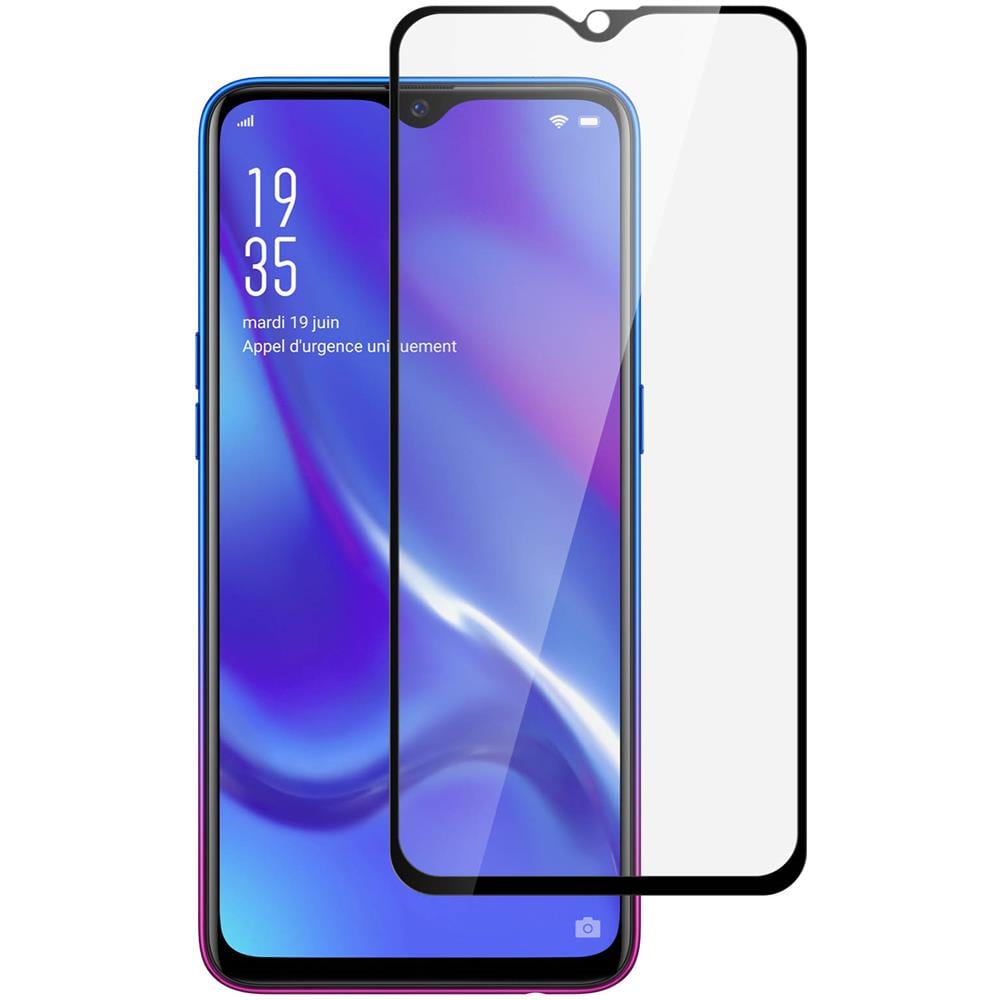 Pellicola Oppo Rx17 Neo Vetro Temperato Smussato Nero - Foto 5