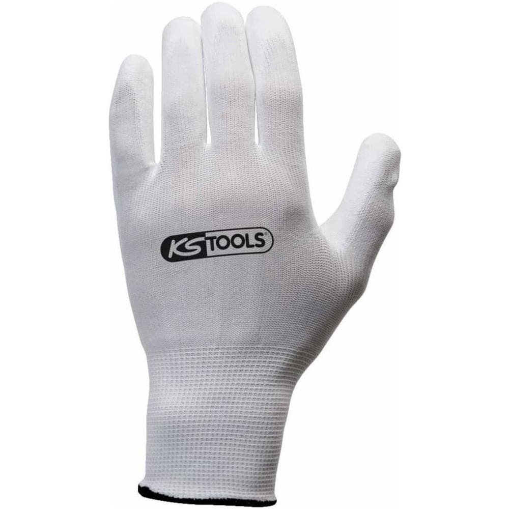 12 Paia Guanti Da Lavoro Taglia Xxl Bianchi 310.0460 - Foto 2