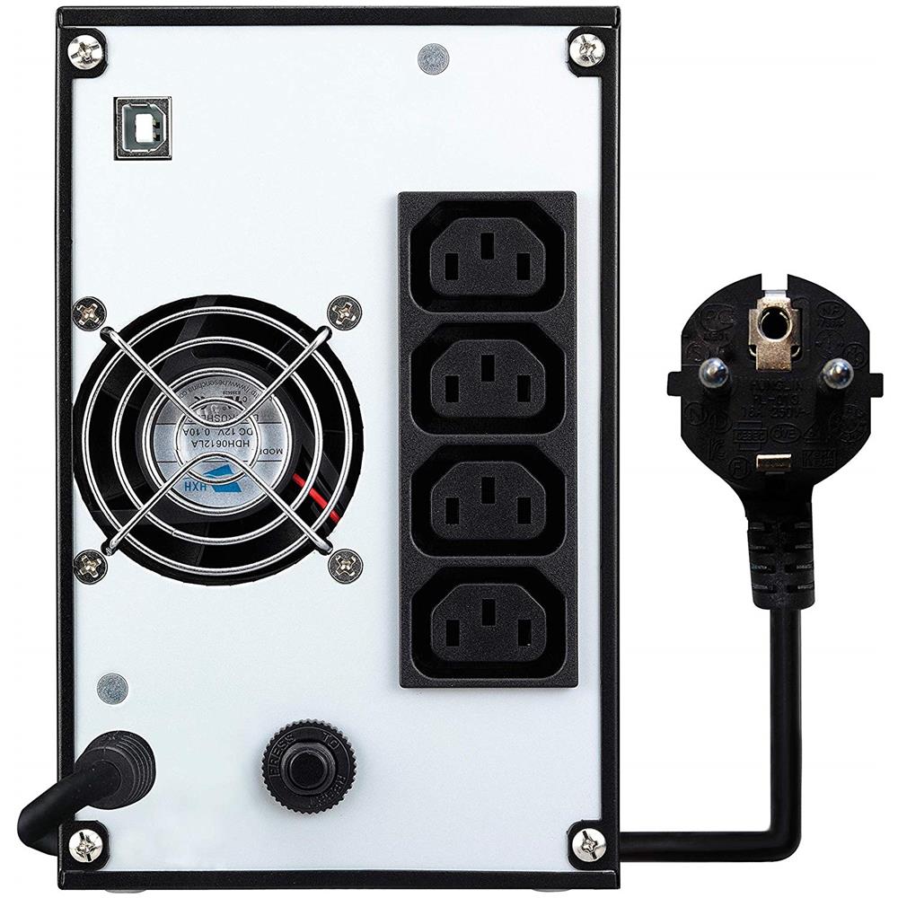 Gruppo di Continuità UPS OnLine Pro 1000 VA / 700 W AVR 4 x Prese IEC (C13) / 1 x USB - Foto 3