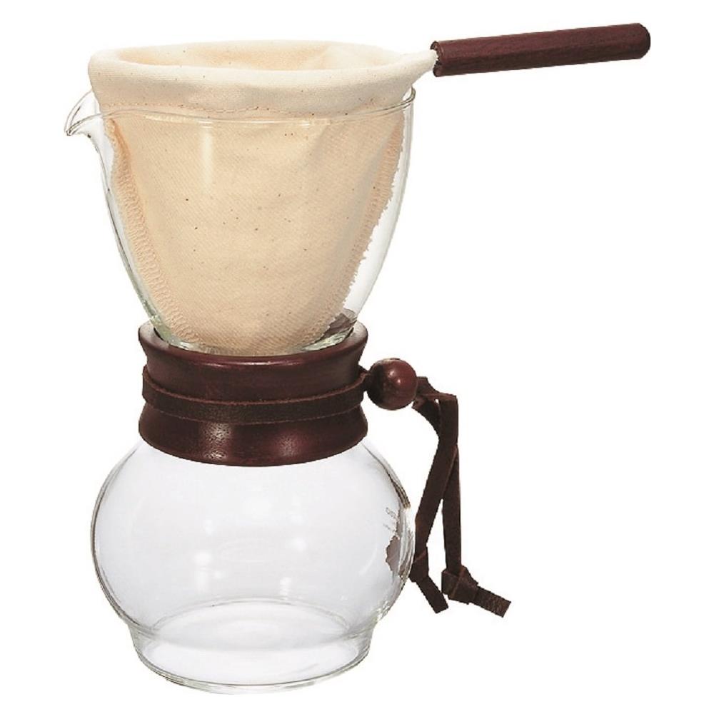 Legno Collo Panno Drip Pot, Dark, 1 Cup - Foto 1