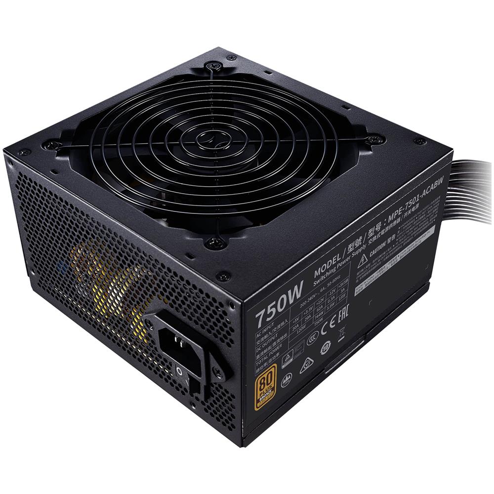 Alimentatore PC MWE Bronze V2 80 PLUS Bronze ATX 2.52 750 W Colore Nero - Foto 2