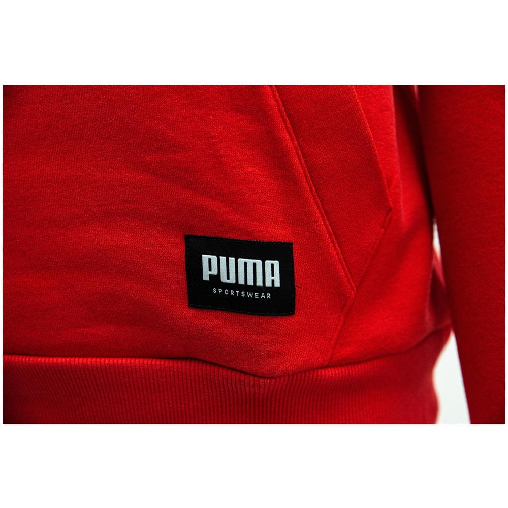 Atletica Leggera Con Cappuccio Fl, Felpa Uomo, Rosso, S - Foto 10