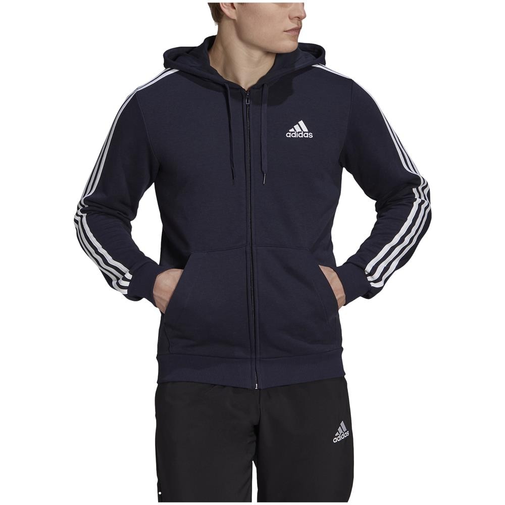 Essentials Felpa Con Zip A Lunghezza Totale M Gk9033 - Foto 1