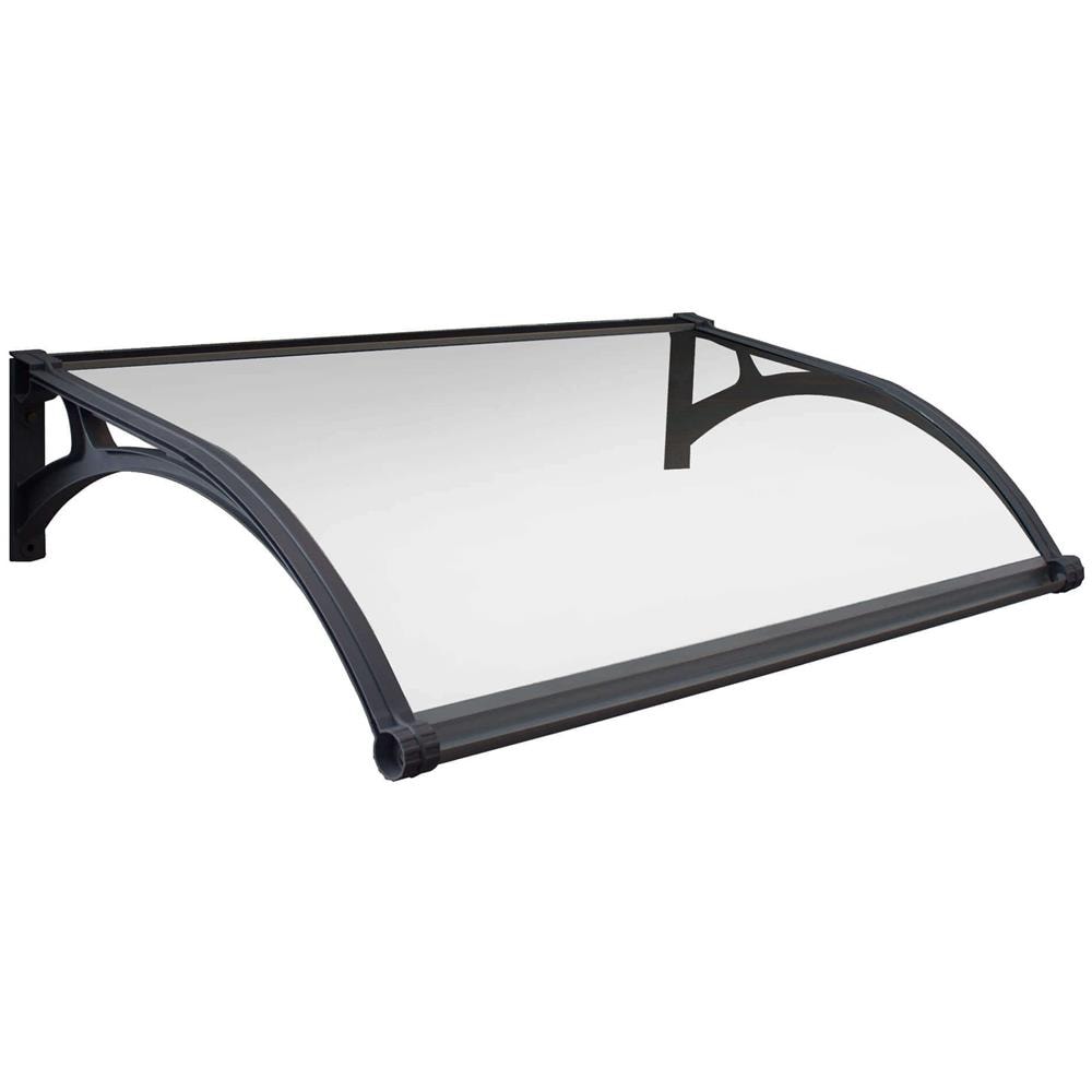 Leddy - Pensilina In Policarbonato Trasparente Con Led 100 X 120 - Foto 2