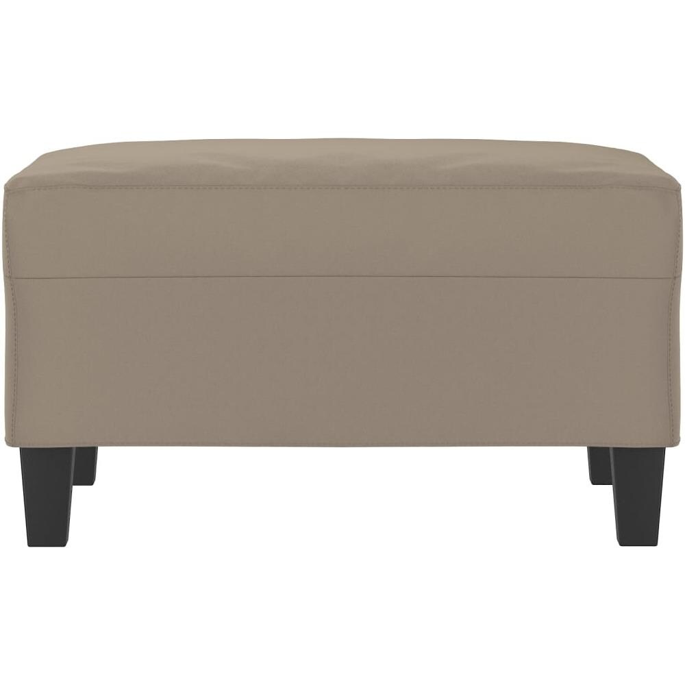 Poggiapiedi Tortora 70x55x41 Cm In Tessuto Microfibra - Foto 9