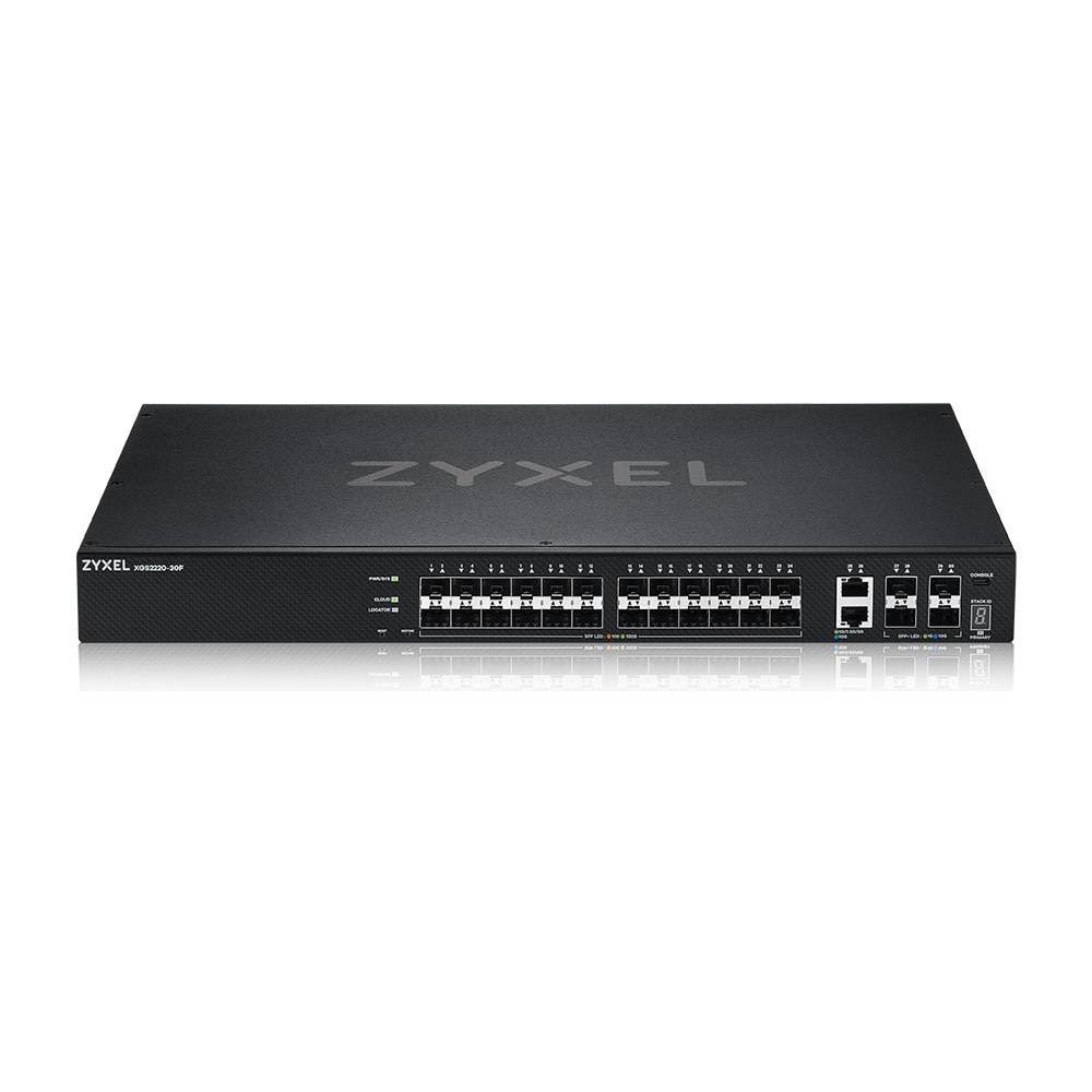 Switch XGS2220-30F 24 Porte SFP con 2 Porte 10G Ethernet / 4 Porte SFP+ Managed - Foto 1