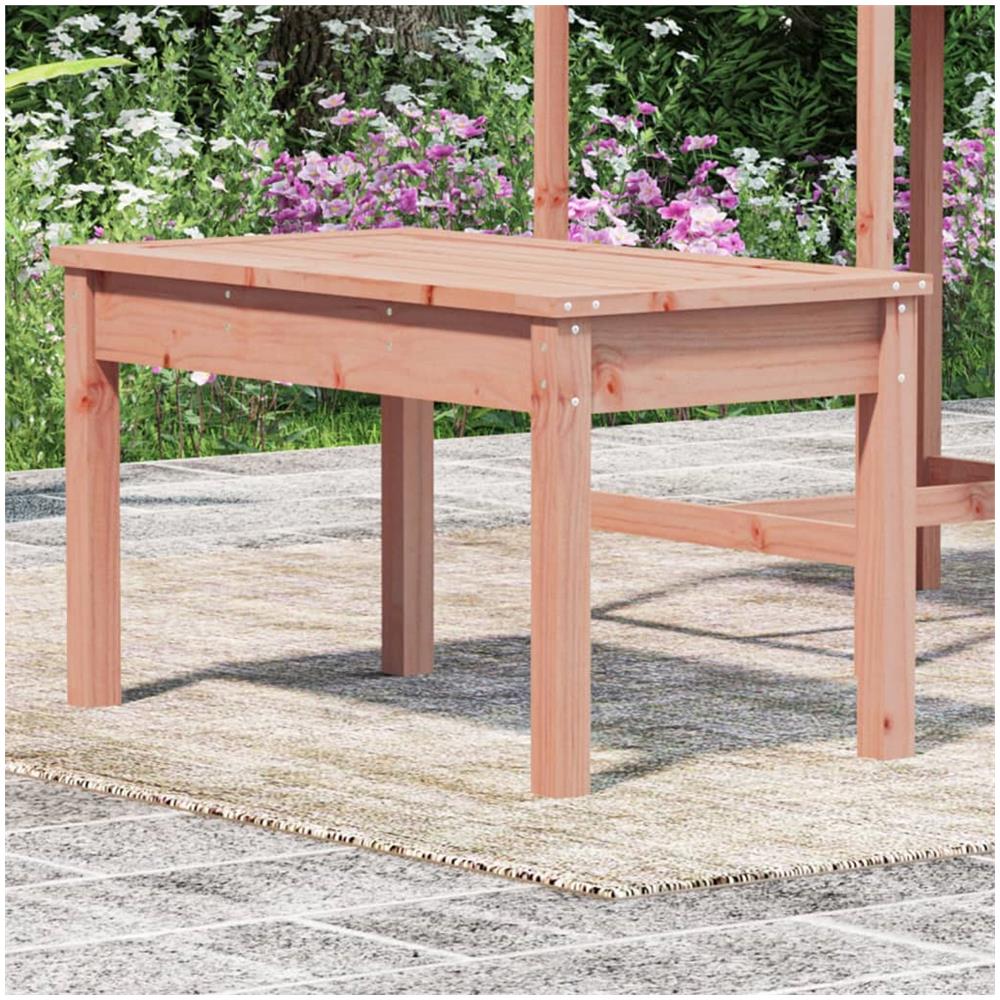 Panca da Giardino 80x44x45 cm in Legno Massello di Douglas - Foto 3