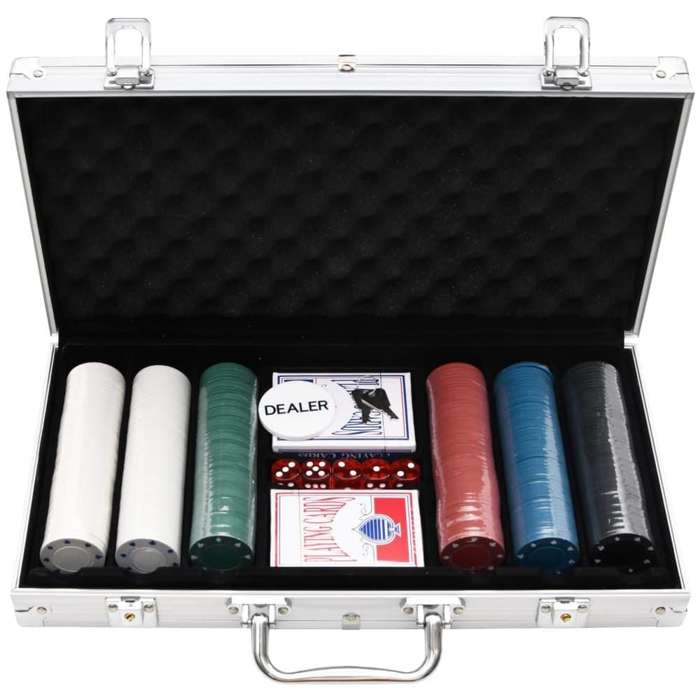 Set Di Fiches Da Poker 300 Pz 4 G - Foto 3