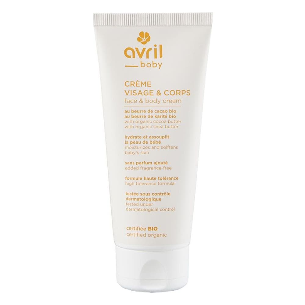 Crema Al Burro Di Cacao E Burro Di Karite Bio Bebe 100ml Viso E Corpo Aprile - Foto 1