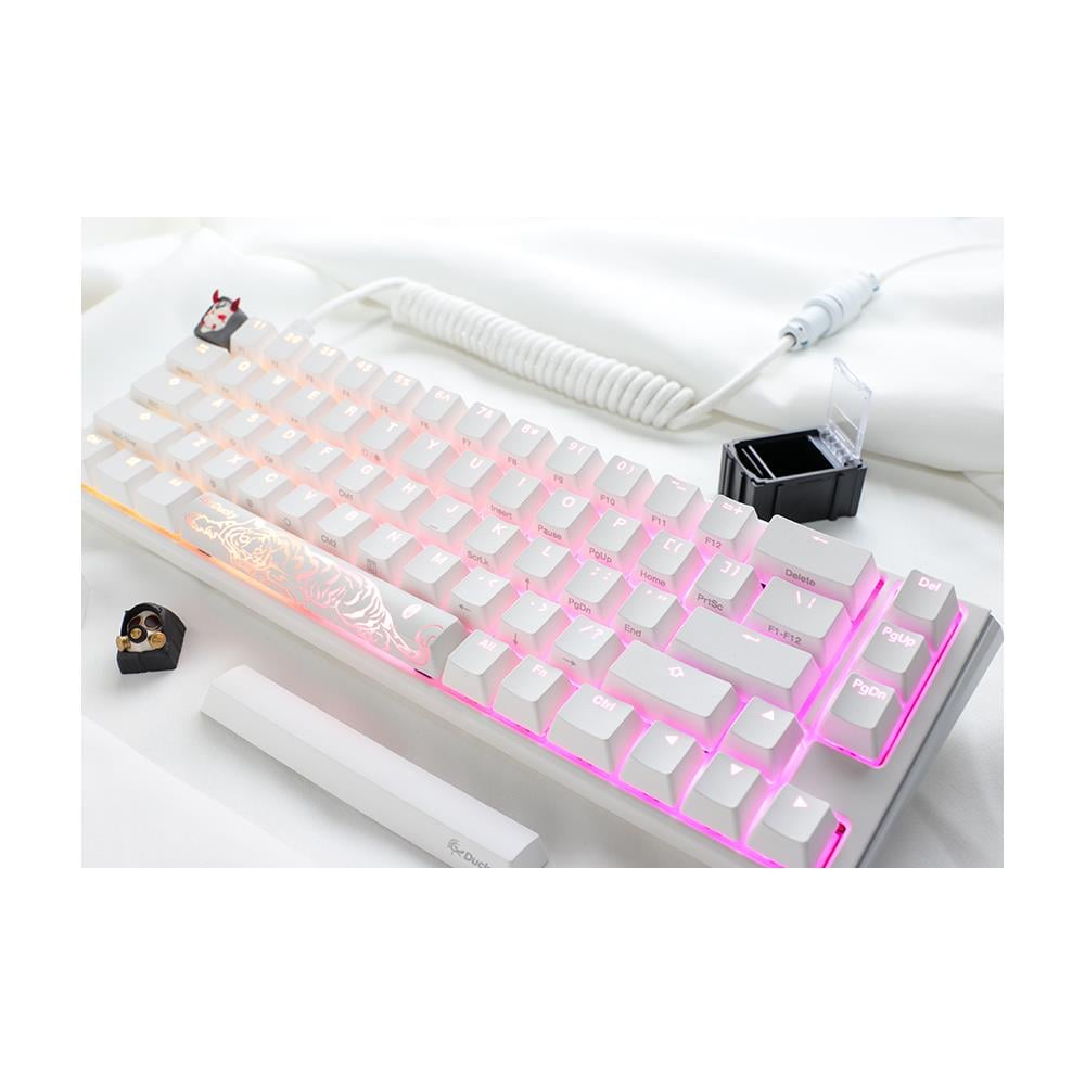 Tastiera USB DKON2167ST-SUSPDPWWW  (Layout Inglese US) Colore Bianco - Foto 10