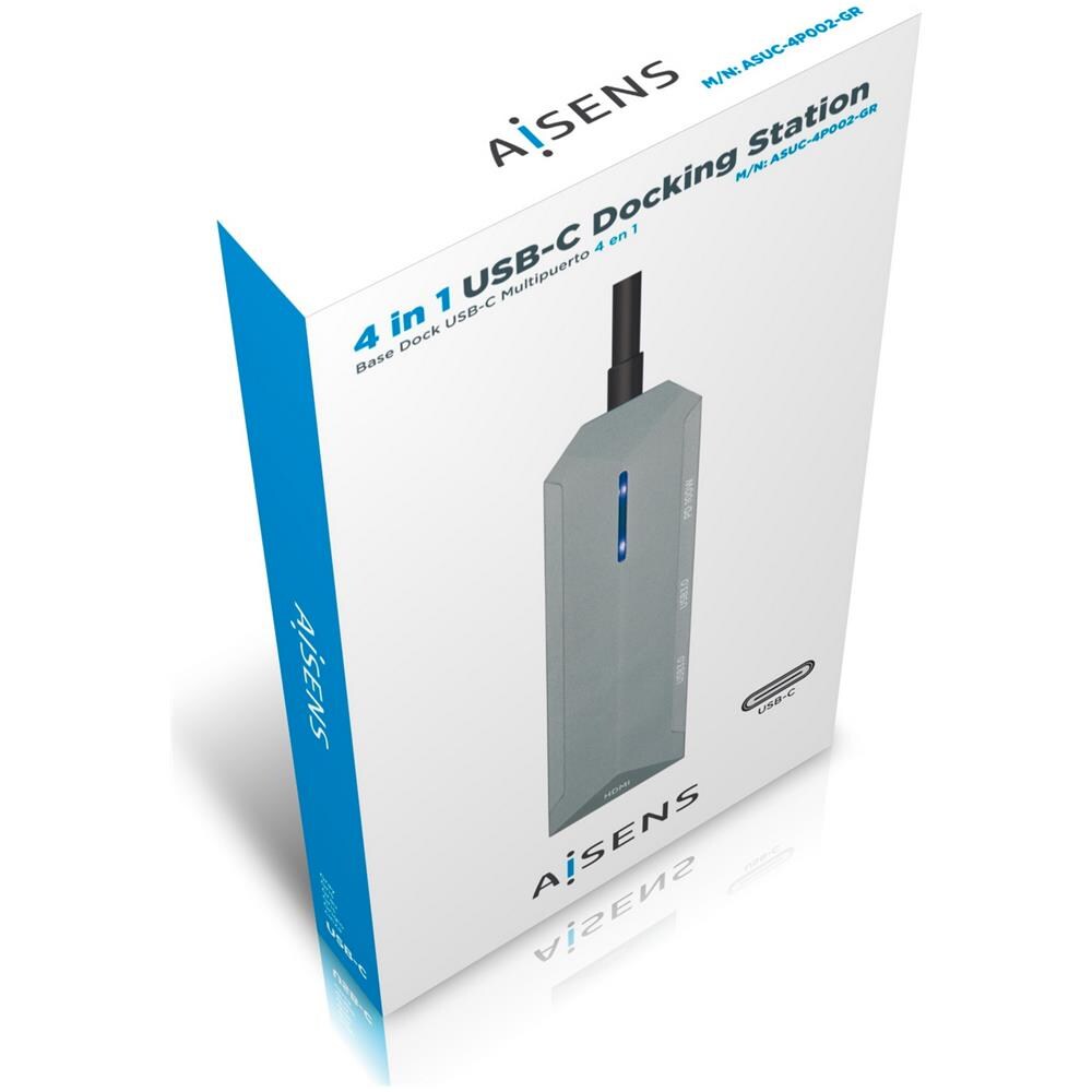 ASUC-4P002-GR replicatore di porte e docking station per laptop Cablato USB 3.2 Gen 1 (3.1 Gen 1) Type-C Grigio - Foto 6