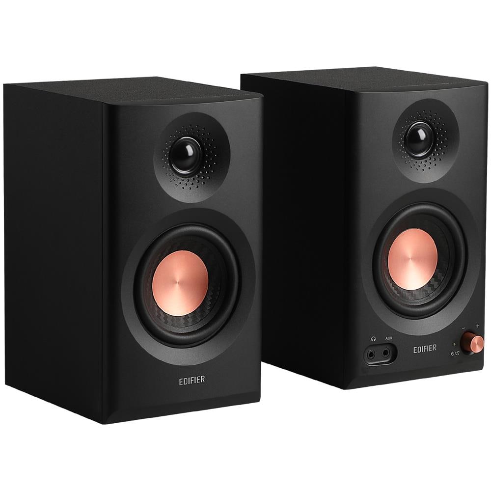 MR3 Diffusori da studio attivi Bluetooth 2.0, Hi-Res, controllo tramite App, 2x18W, nero - Foto 1