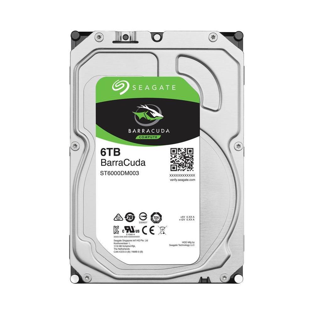 Hard Disk Barracuda 6 TB 3.5" Interfaccia Serial ATA III / Buffer 256 MB 5400 Rpm - Foto 1